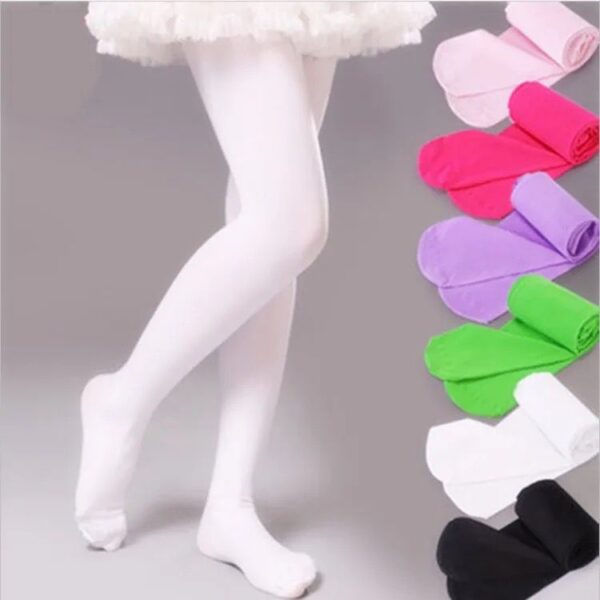 Girls Ballerina Pantyhose - Image 2