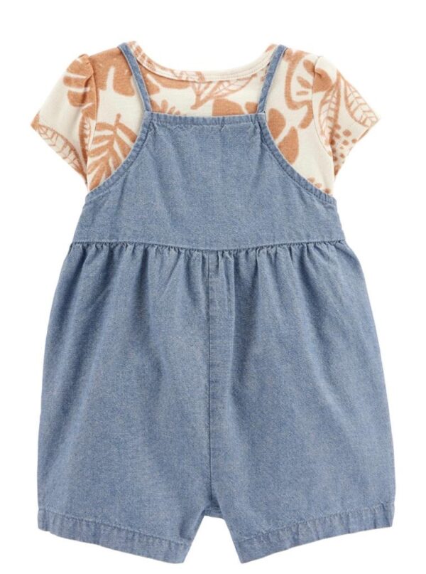 Baby Girl Denim 2 Piece Set - Image 3