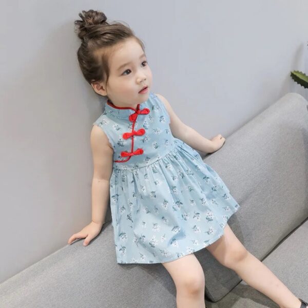 Baby Girl Light Weight Summer Dress - Image 2