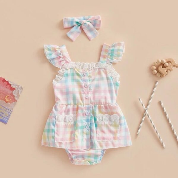 Baby Girl Photo Shoot Outfit