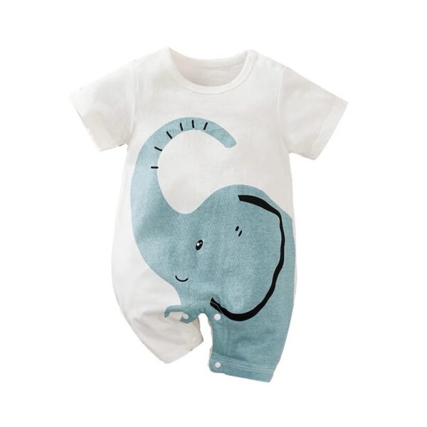 Baby Boy Elephant Bodysuit