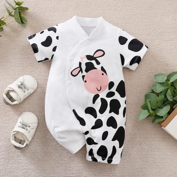 Cow Skin Baby Bodysuit