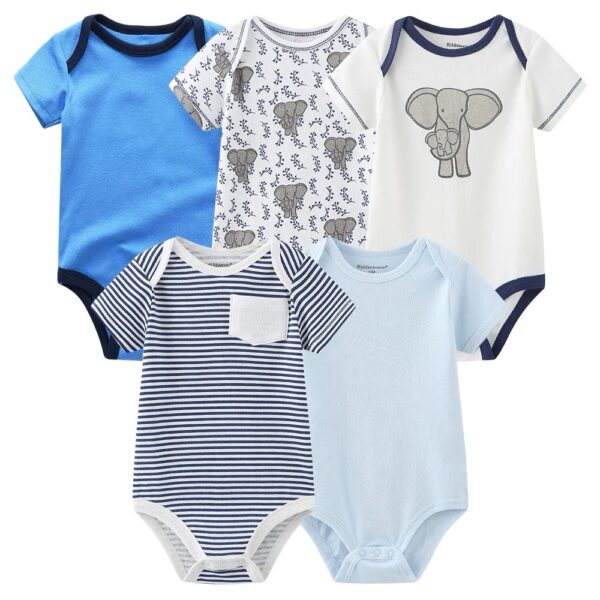 Baby Boy Elephant Jumpsuit