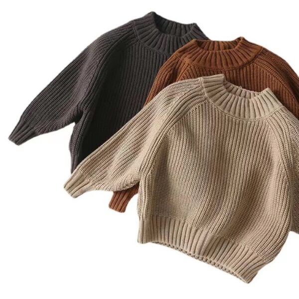 Brown Knitted Sweater