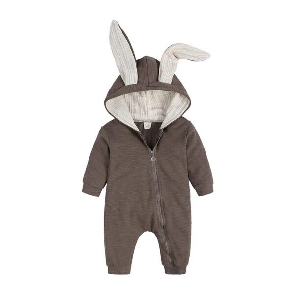 Rabbit Ear Baby Coverall - Image 2