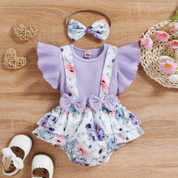 Baby Girl Pinafore Set - Image 3