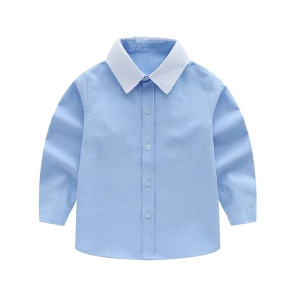 Plain Long sleeve Boys Shirt