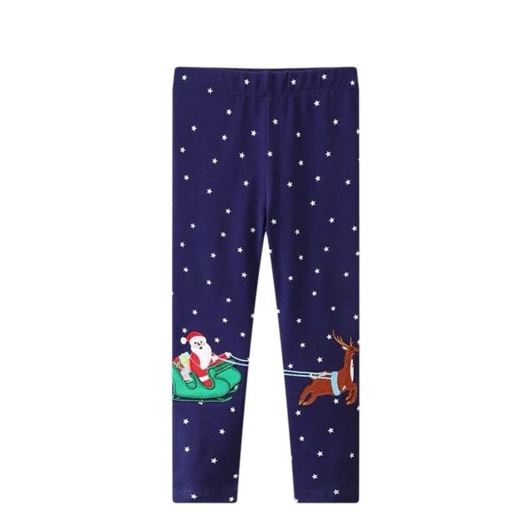 Royal Blue Star Girl Leggings