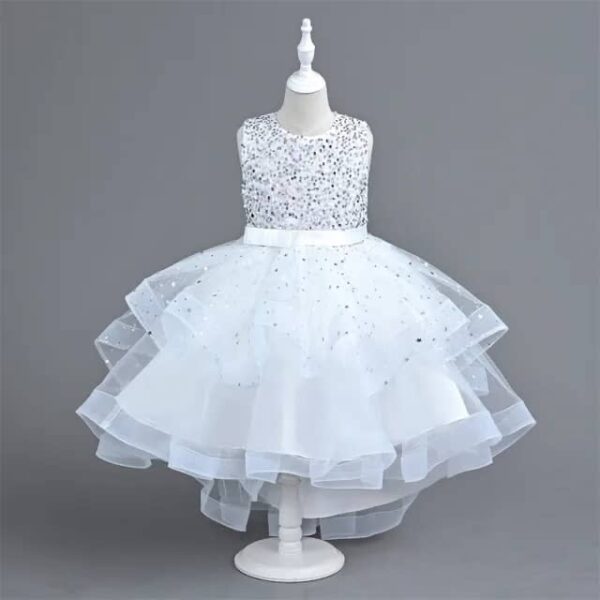 High Low Christening Party or Birthday Dress - Image 3