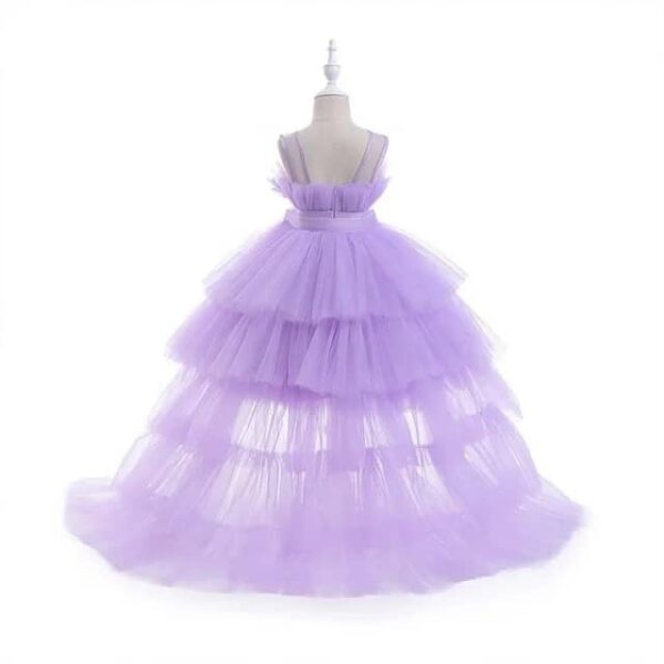 Lilac Luxury Girls Birthday Party Dress - Image 2