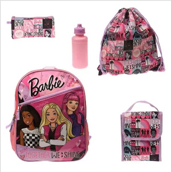 barbie girls school bag