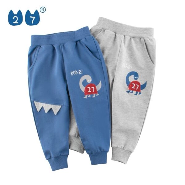 Roar Blue Boys Dino joggers