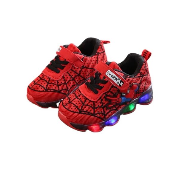 Red Spider-Man Boys Sneakers Shoe